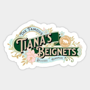 Tiana's Beignets Sticker